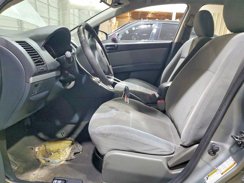 2010 Nissan Sentra VIN 3N1AB6AP1AL662609 COPART salvage auction — FRONT END, Tn - Salvage Certificate, sold $425 on 2026-07-09 (photo 7)