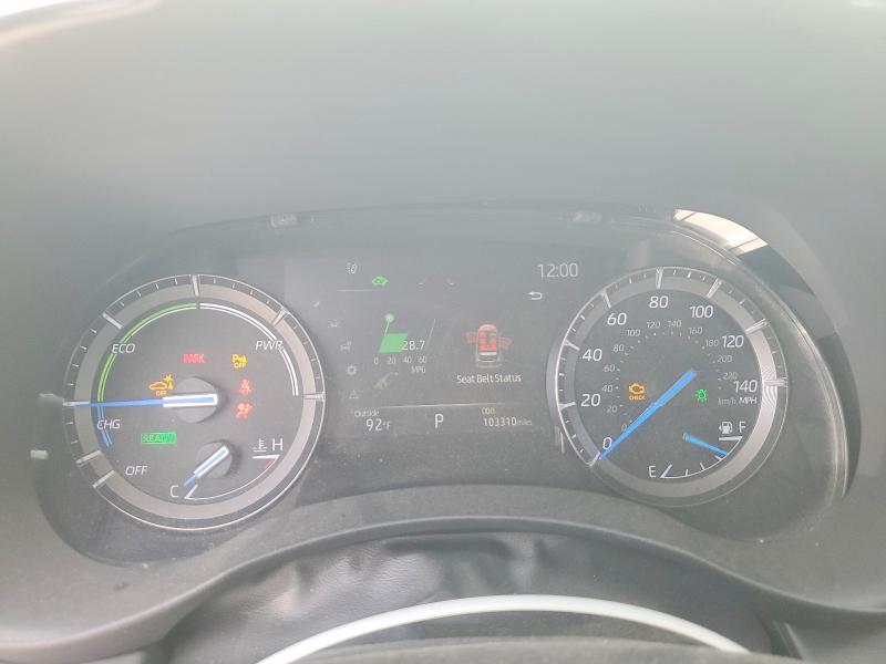 2021 Toyota Highlander VIN 5TDXBRCH0MS524041 COPART salvage auction — REAR END, Ks - Cert Of Title-Salvage, sold $100 on 2026-07-21 (photo 9)
