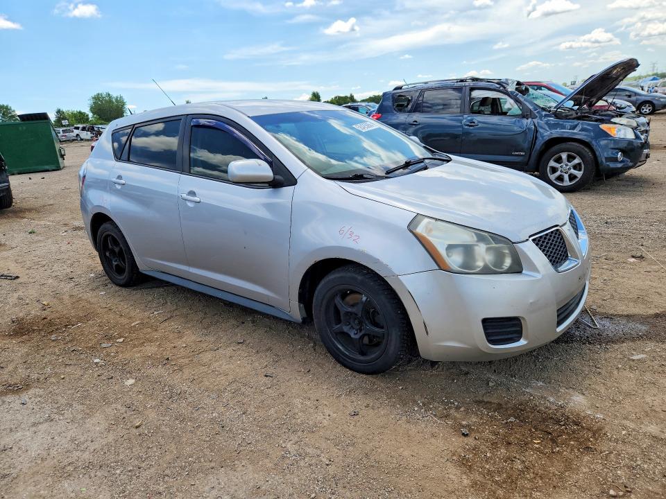 2009 Pontiac Vibe VIN 5Y2SP670X9Z443102 COPART salvage auction — FRONT END, IL - SALVAGE CERTIFICATE, sold $350 on 2026-07-28 (photo 4)