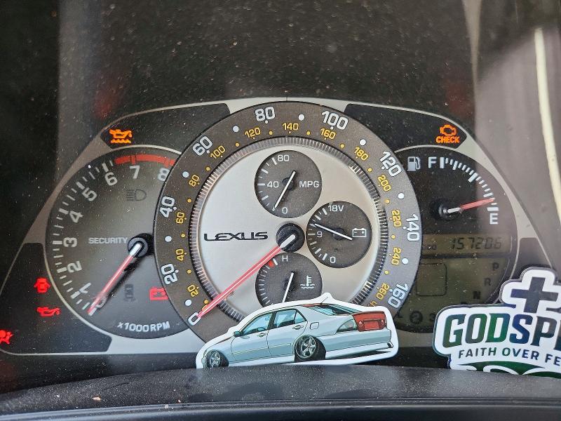 2004 Lexus Is 300 VIN JTHBD192840094124 COPART salvage auction — ROLLOVER, Ca - Salvage Certificate, sold $175 on 2026-07-07 (photo 9)