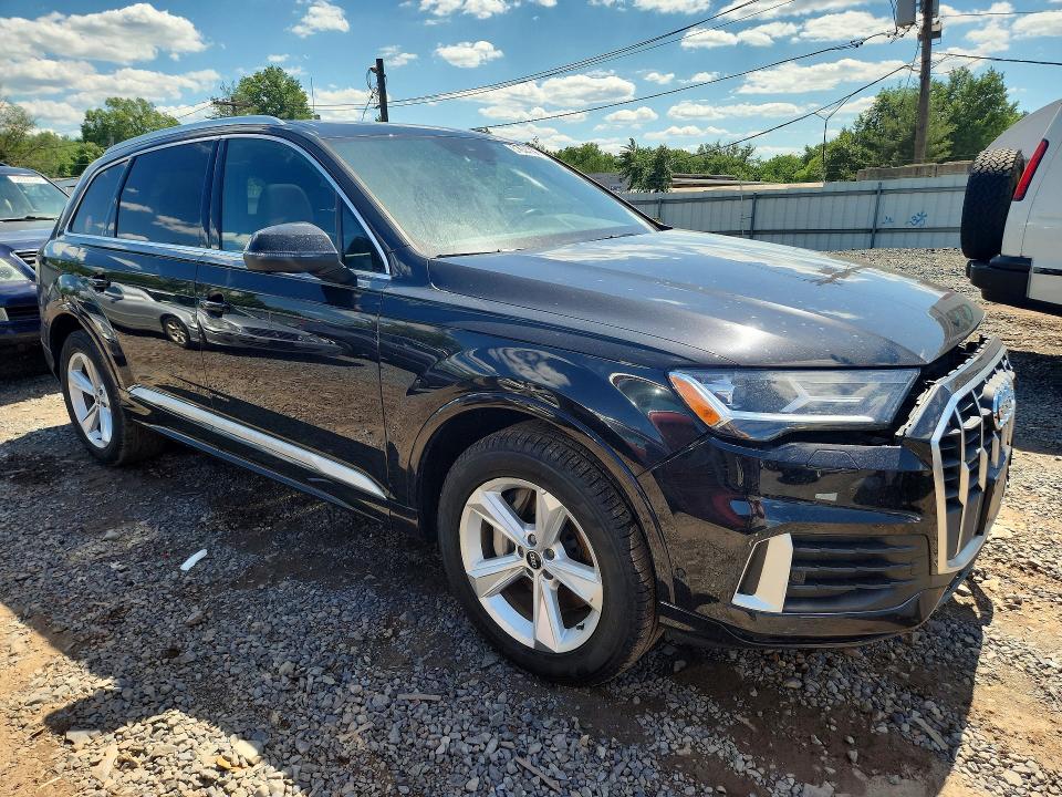 2021 Audi Q7 VIN WA1AJAF7XMD026545 COPART salvage auction — FRONT END, Nj - Cert Of Title-Salvage, sold $375 on 2026-07-31 (photo 4)