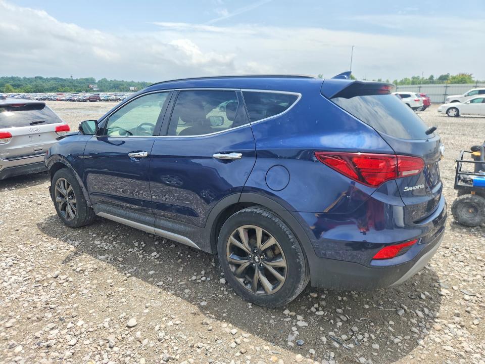 2018 Hyundai Santa fe VIN 5XYZWDLA5JG565647 COPART salvage auction — FRONT END, Il - Salvage Certificate, sold $3,950 on 2026-07-13 (photo 2)