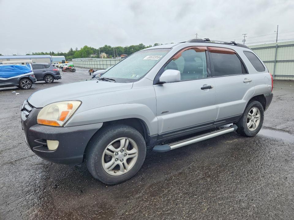 2006 Kia Sportage VIN KNDJE723967229492 COPART salvage auction — REAR END, PA - CERTIFICATE OF SALVAGE, sold $825 on 2026-07-07 (photo 1)