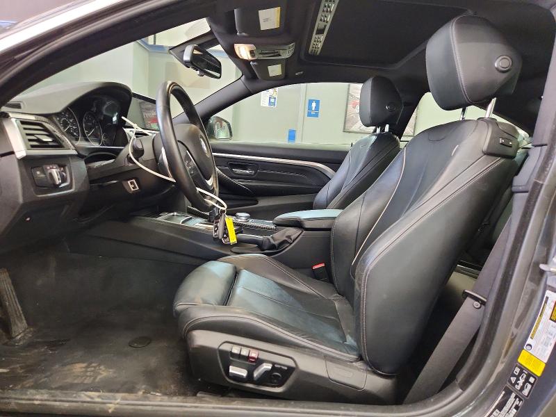 2018 BMW 4 series VIN WBA4W5C50JAA49523 COPART salvage auction — HAIL, Ma - Cert Of Title-Reconstrctd Coll, sold $9,000 on 2026-07-27 (photo 7)