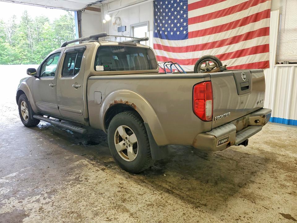 2007 Nissan Frontier VIN 1N6AD09W27C433812 COPART salvage auction — MINOR DENT/SCRATCHES, Me - Certificate Of Title, sold $500 on 2026-07-02 (photo 2)