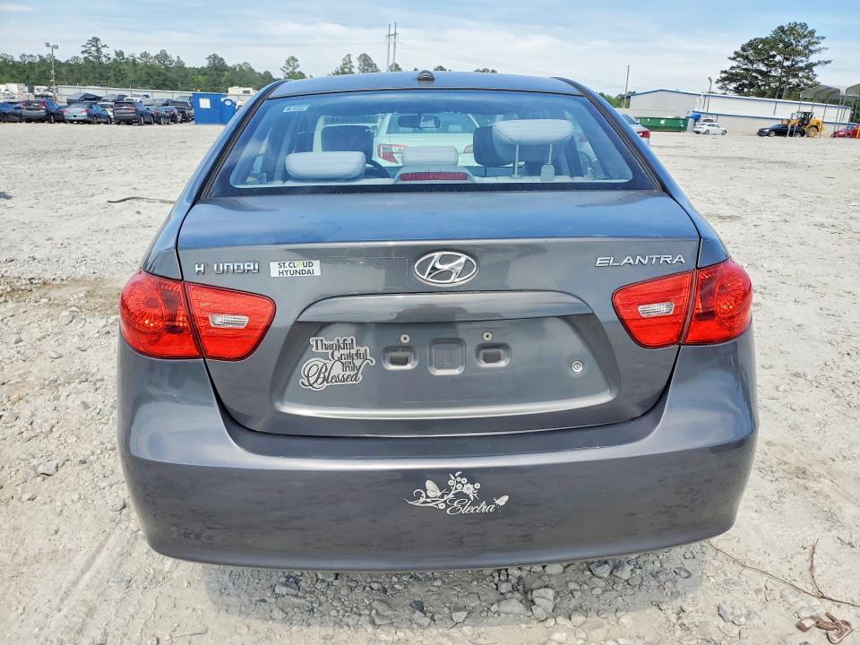 2008 Hyundai Elantra VIN KMHDU46D28U313378 COPART salvage auction — FRONT END, Ga - Cert Of Title-Salvage, sold $400 on 2026-07-08 (photo 6)
