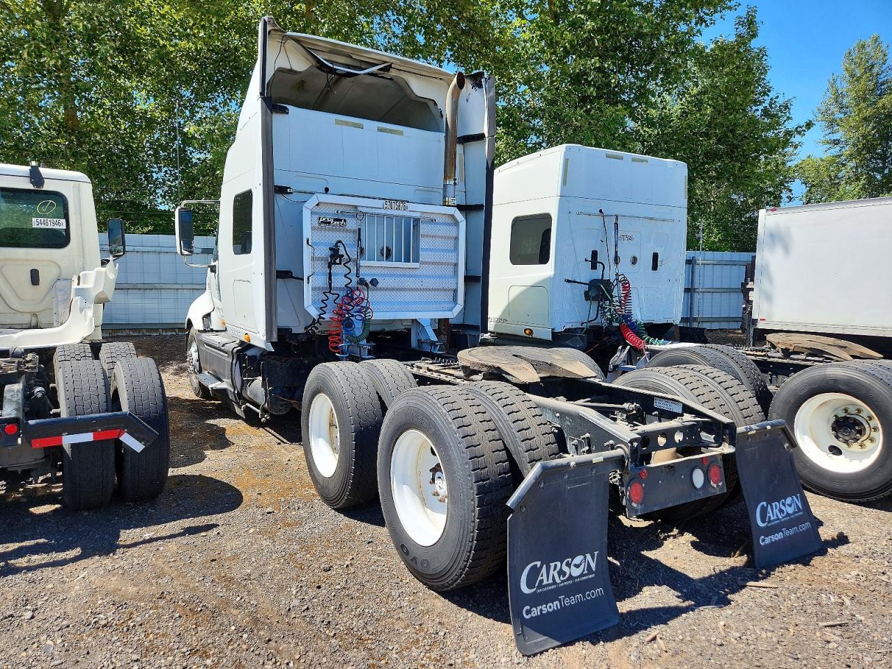 2009 International ProStar VIN 2HSCUAPR09C121071 COPART salvage auction — Front End, OR - CERTIFICATE OF TITLE, sold $3,550 on 2026-07-07 (photo 3)