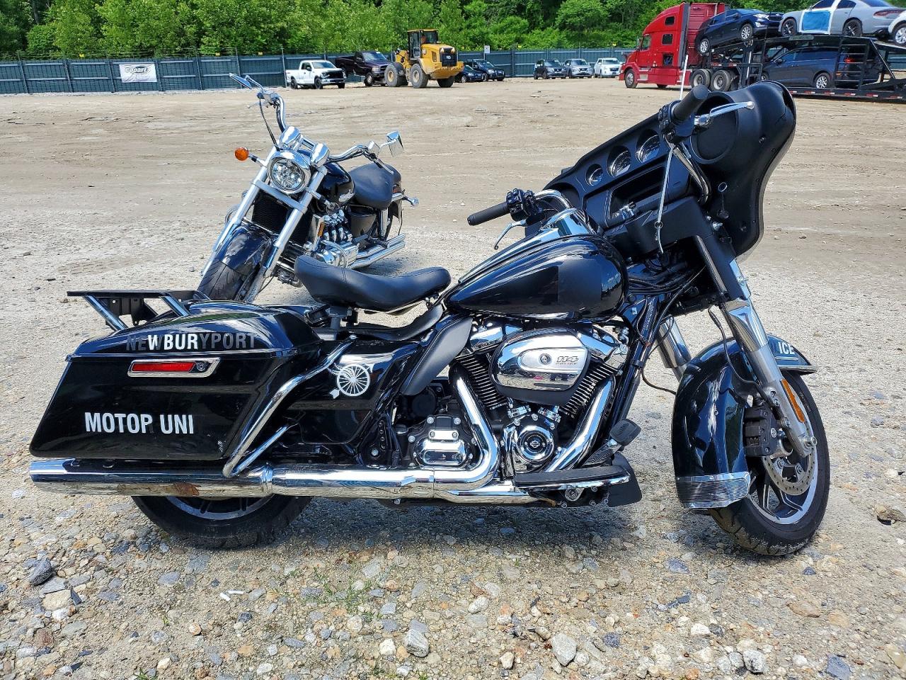 2023 Harley-Davidson FLHTP VIN 1HD1FMP19PB611537 COPART salvage auction — Side, MA - CERT OF TITLE-SALVAGE, sold $6,300 on 2026-07-09 (photo 1)