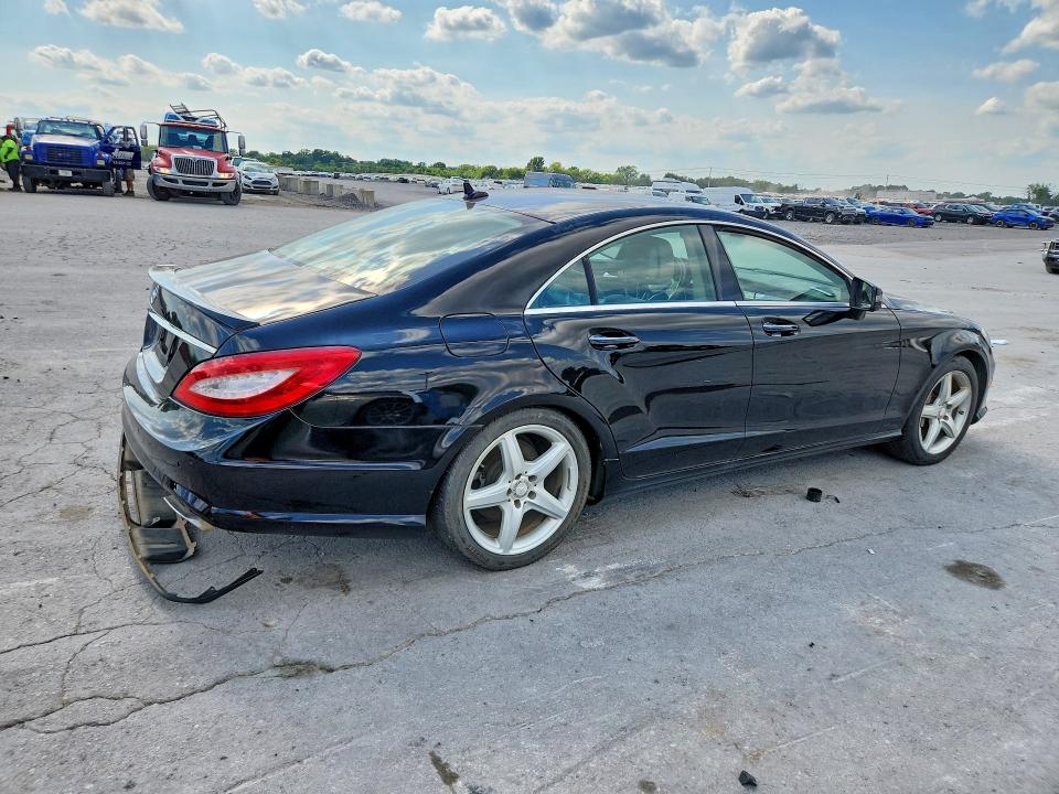 2012 Mercedes-benz VIN WDDLJ7DB4CA014521 COPART salvage auction — FRONT END, Tn - Salvage Certificate, sold $600 on 2026-08-10 (photo 3)