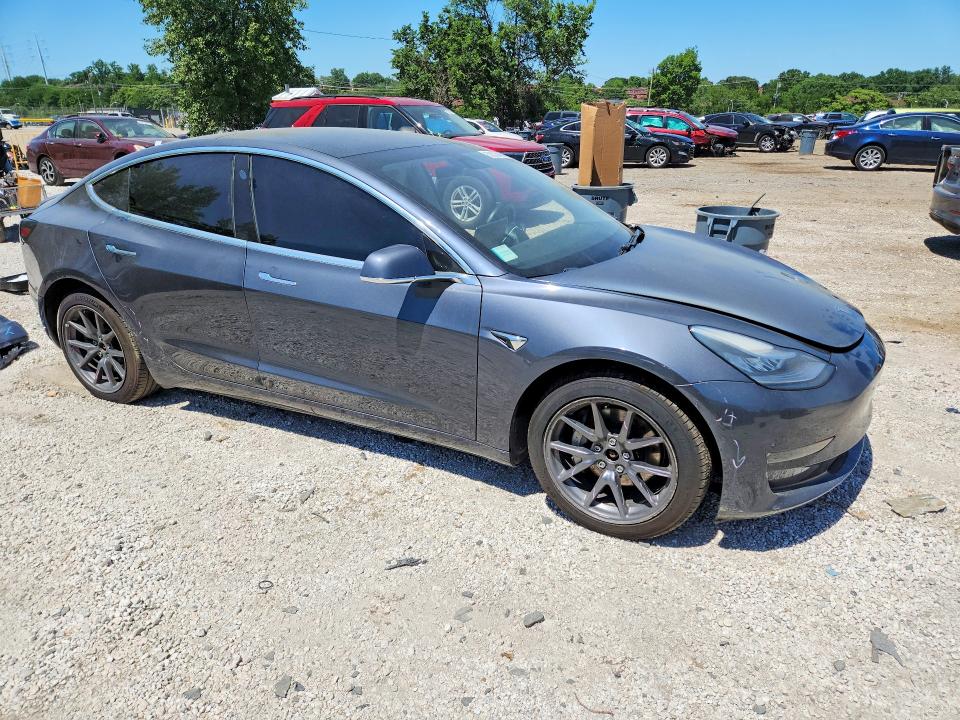 2020 Tesla Model 3 VIN 5YJ3E1EC2LF601603 COPART salvage auction — SIDE, Md - Cert Of Salvage > 75% Damage, sold $6,600 on 2026-07-07 (photo 4)