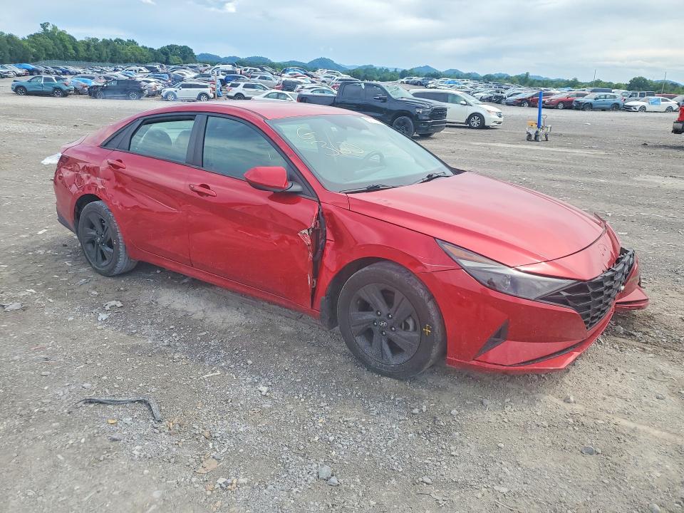 2021 Hyundai Elantra VIN 5NPLS4AG7MH052017 COPART salvage auction — FRONT END, Salvage Title, sold $425 on 2026-07-23 (photo 4)