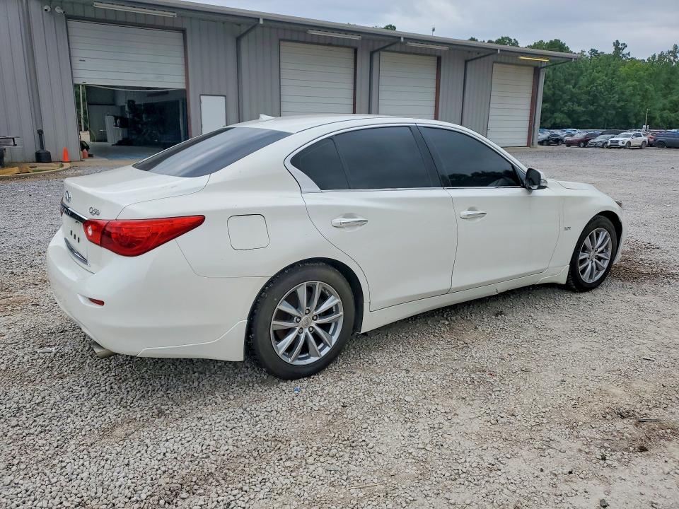 2017 Infiniti Q50 VIN JN1EV7AP1HM741440 COPART salvage auction — MECHANICAL, Salvage Title, sold $2,550 on 2026-07-29 (photo 3)