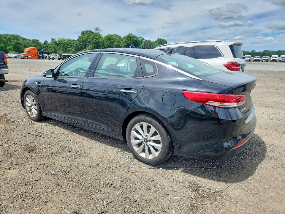 2016 Kia Optima VIN 5XXGU4L39GG068158 COPART salvage auction — REAR END, Ma - Cert Of Title-Reconstrctd Coll, sold $650 on 2026-07-29 (photo 2)