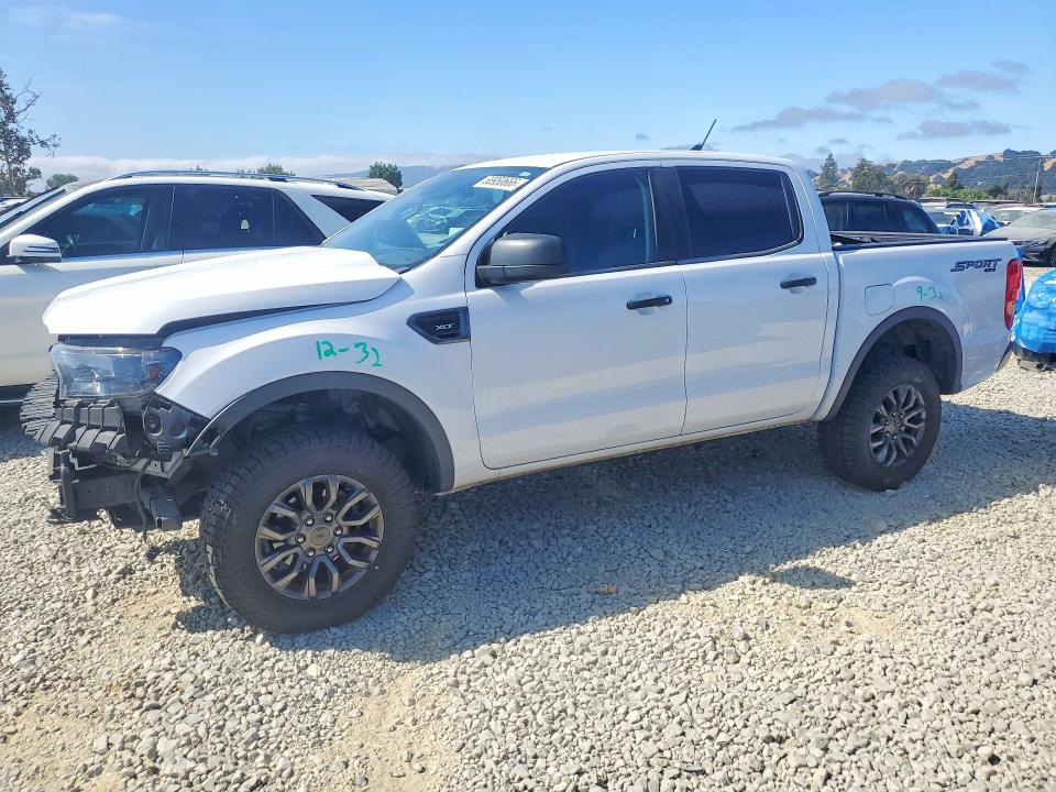2021 Ford Ranger VIN 1FTER4FH2MLD24197 — COPART salvage auction photo