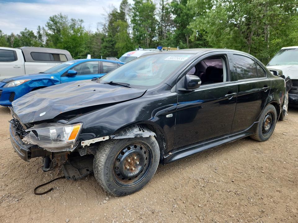 2017 Mitsubishi VIN JA32U2FU3HU602865 COPART salvage auction — FRONT END, On - Permit No Brand - Unfit, sold $775 on 2026-07-14 (photo 1)