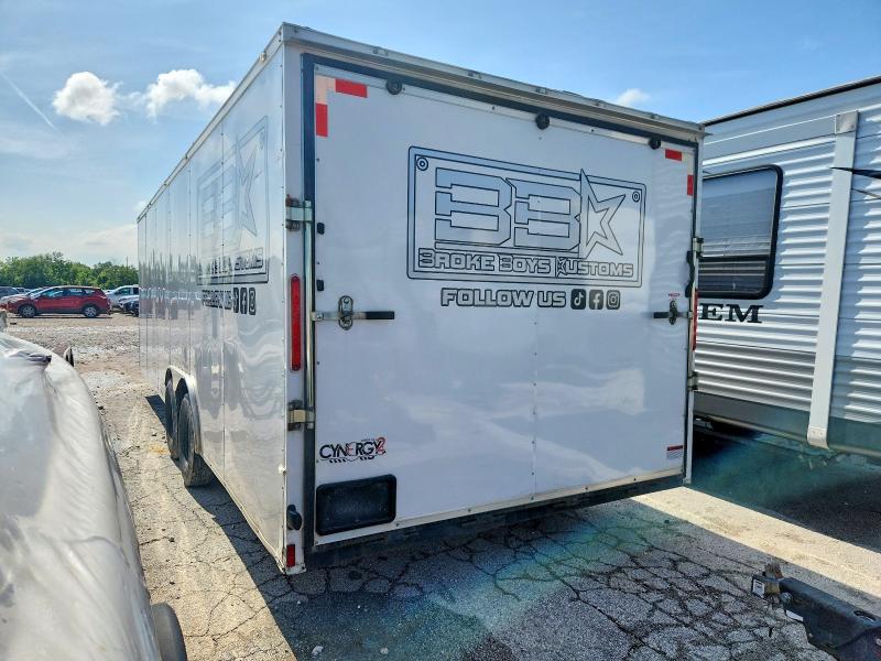 2023 Cynergy cargo Enclosed cargo VIN 7NHBE2423PA003935 COPART salvage auction — SIDE, MO - JUNKING CERTIFICATE, sold $225 on 2026-07-30 (photo 3)