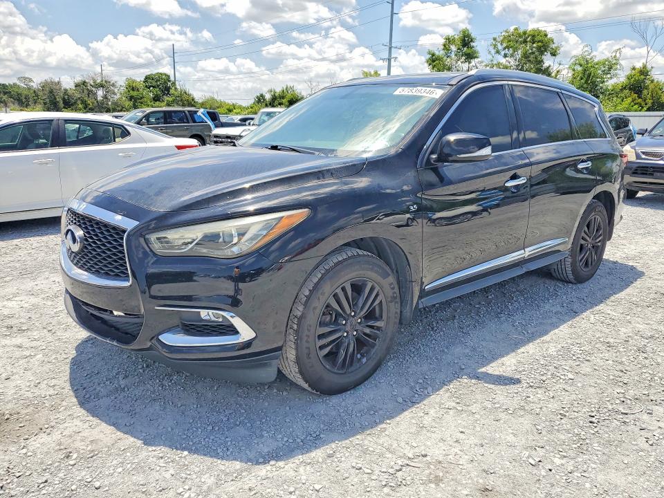2017 Infiniti Qx60 VIN 5N1DL0MN5HC504595 COPART salvage auction — MINOR DENT/SCRATCHES, Fl - Certificate Of Title (P), sold $700 on 2026-07-10 (photo 1)