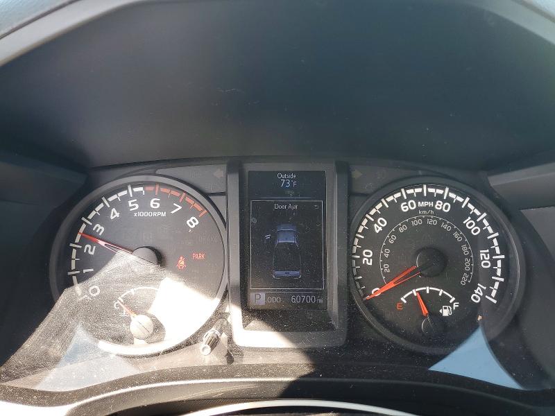 2018 Toyota Tacoma VIN 5TFRX5GN4JX103691 COPART salvage auction — MINOR DENT/SCRATCHES, CA - CERT OF TITLE-SALVAGED, sold $4,300 on 2026-07-16 (photo 9)