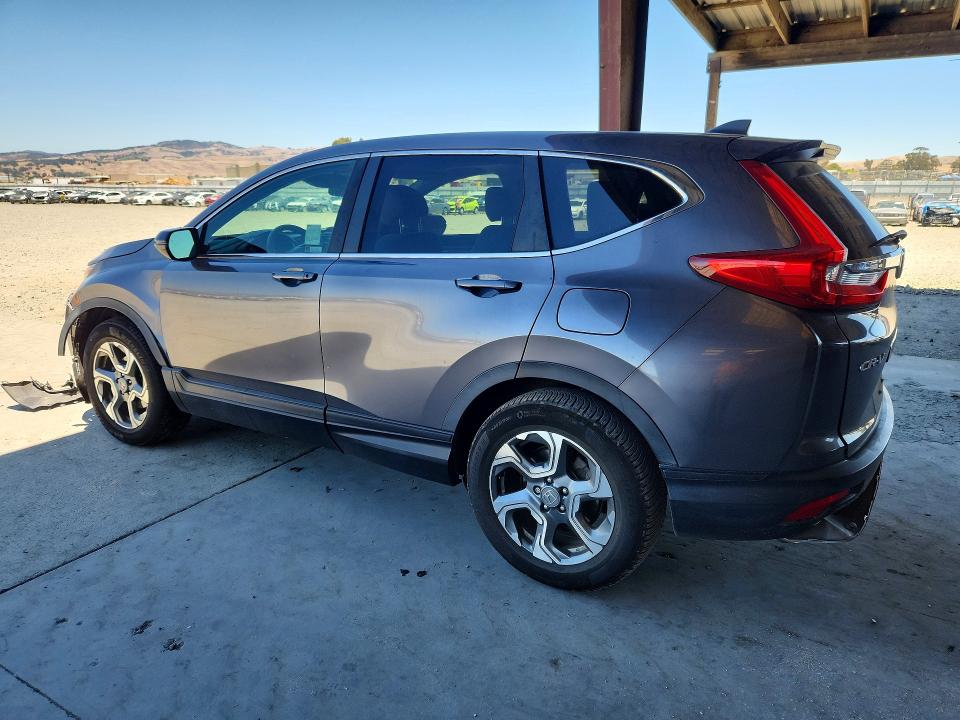 2019 Honda Cr-v VIN JHLRW2H54KX020119 COPART salvage auction — FRONT END, Ca - Salvage Certificate, sold $6,700 on 2026-07-02 (photo 2)