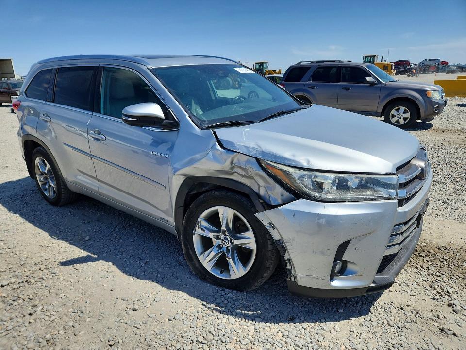 2019 Toyota VIN 5TDDGRFH0KS070550 COPART salvage auction — FRONT END, Co - Salvage Title, sold $1,650 on 2026-07-28 (photo 4)