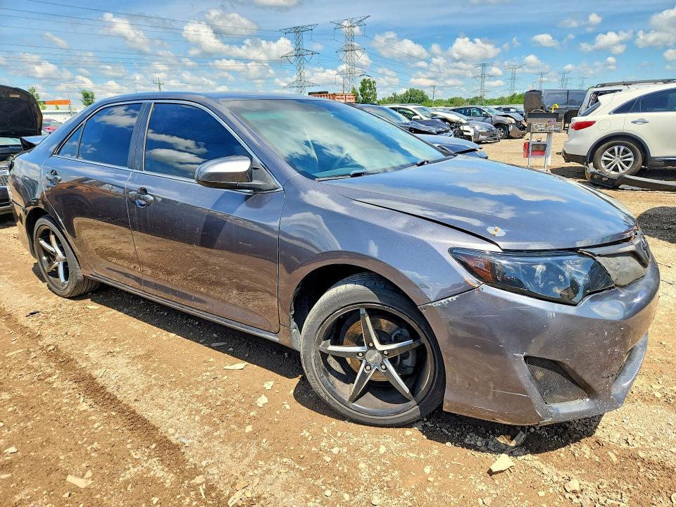 2014 Toyota Camry VIN 4T4BF1FK1ER405050 COPART salvage auction — REAR END, Il - Salvage Certificate, sold $2,750 on 2026-07-23 (photo 4)