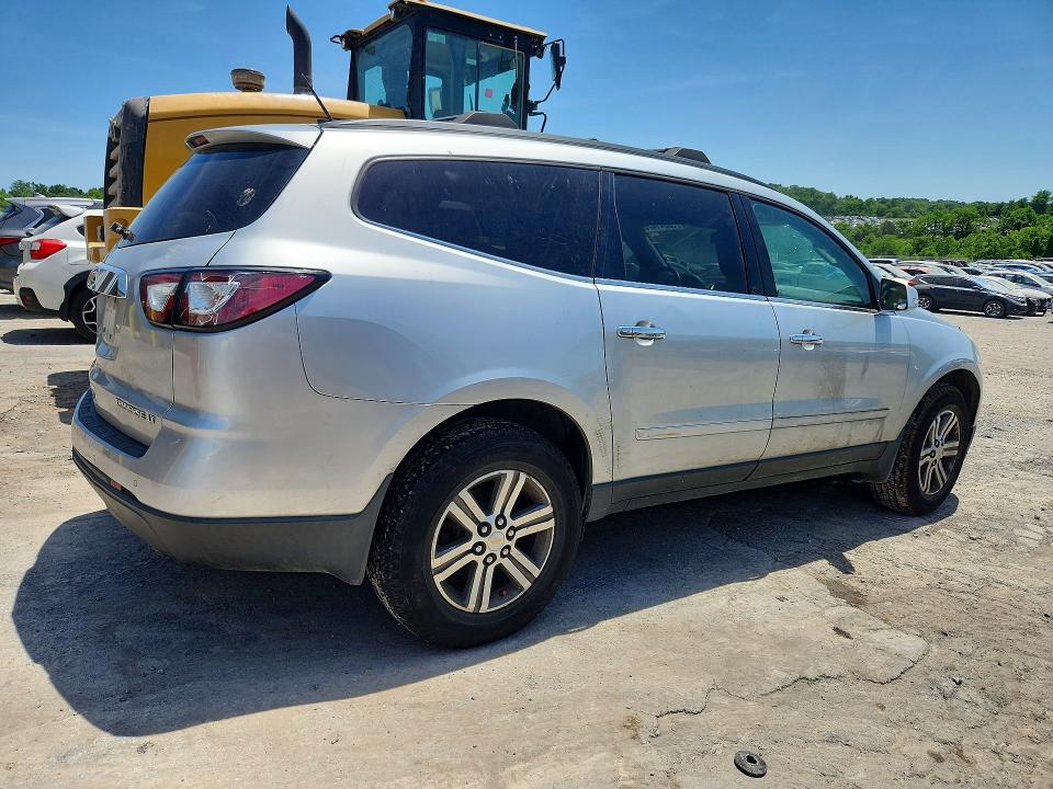 2015 Chevrolet Traverse VIN 1GNKRHKD0FJ360229 COPART salvage auction — FRONT END, Va - Certificate Of Title, sold $650 on 2026-07-02 (photo 3)