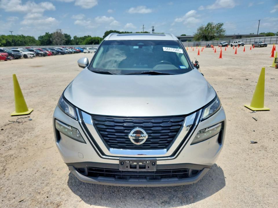 2021 Nissan Rogue VIN 5N1AT3BA4MC810072 COPART salvage auction — FRONT END, Tx - Salvage Vehicle Title, sold $4,300 on 2026-07-09 (photo 5)