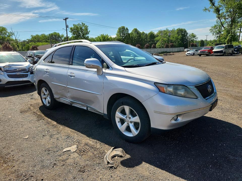 2010 Lexus Rx 350 VIN 2T2BK1BA3AC066186 COPART salvage auction — SIDE, CT - CERT OF TITLE-PARTS ONLY SALVA, sold $2,600 on 2026-07-10 (photo 4)