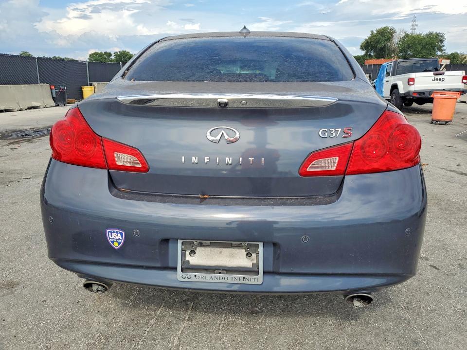 2013 Infiniti G VIN JN1CV6AP4DM710095 COPART salvage auction — MINOR DENT/SCRATCHES, Mt - Certificate Of Title, sold $250 on 2026-07-21 (photo 6)