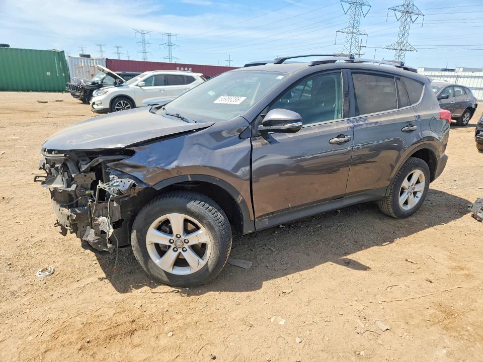 2013 Toyota Rav 4 VIN JTMWFREV5D5003695 COPART salvage auction — FRONT END, Il - Salvage Certificate, sold $3,650 on 2026-07-14 (photo 1)