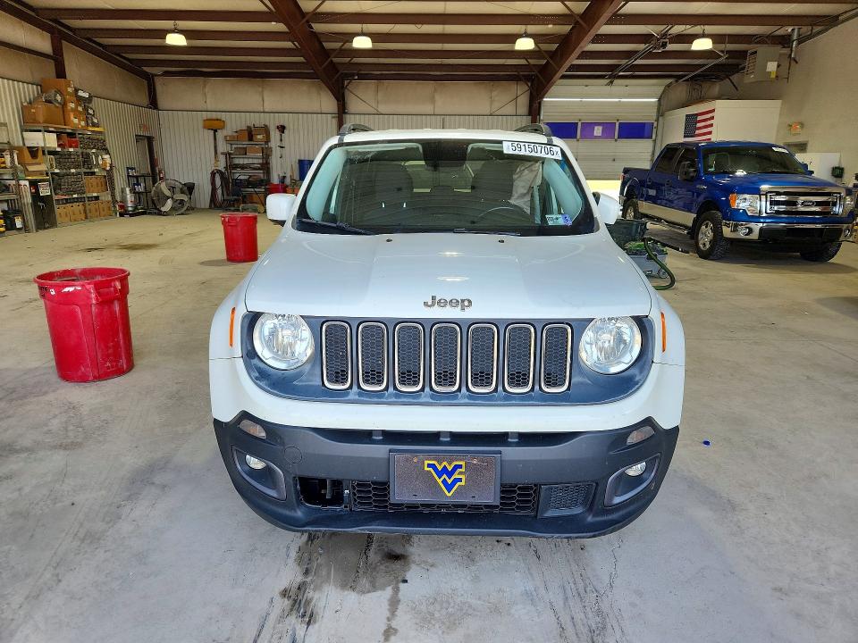 2016 Jeep Renegade VIN ZACCJBBT1GPD25810 COPART salvage auction — REAR END, Pa - Certificate Of Salvage, sold $900 on 2026-08-14 (photo 5)