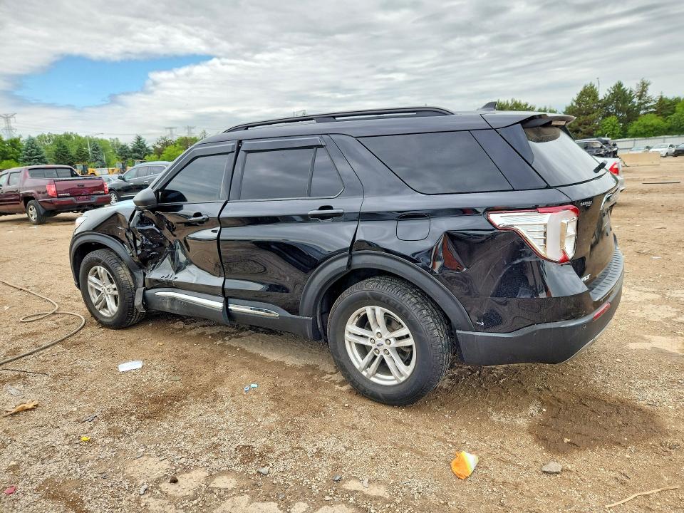 2023 Ford Explorer VIN 1FMSK8DH3PGB22933 COPART salvage auction — SIDE, Il - Salvage Certificate, sold $7,400 on 2026-07-28 (photo 2)