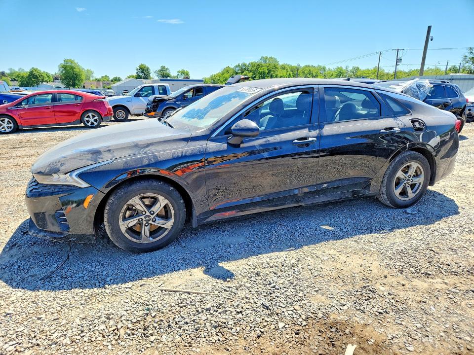 2022 Kia K5 VIN 5XXG14J21NG111228 COPART salvage auction — FRONT END, Fl - Cert Of Title Slvg Rebuildable, sold $3,600 on 2026-07-14 (photo 1)