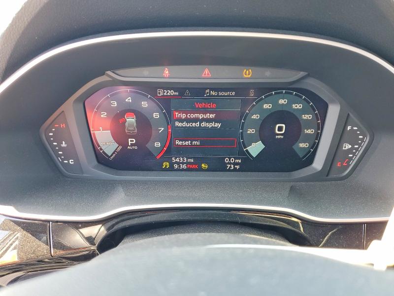 2024 Audi Q3 VIN WA1DECF3XR1098476 COPART salvage auction — SIDE, Ca - Salvage Certificate, sold $13,600 on 2026-07-15 (photo 9)