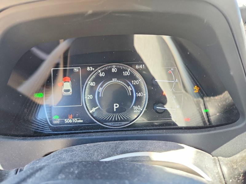2019 Lexus Ux VIN JTHU9JBH4K2006826 COPART salvage auction — FRONT END, Ca - Salvage Certificate, sold $12,500 on 2026-07-14 (photo 9)