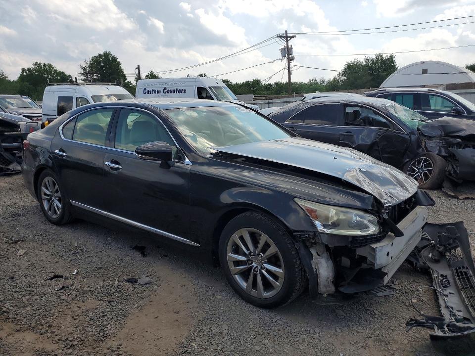 2014 Lexus Ls VIN JTHCL5EF5E5021854 COPART salvage auction — FRONT END, Nj - Cert Of Title-Salvage, sold $875 on 2026-07-31 (photo 4)