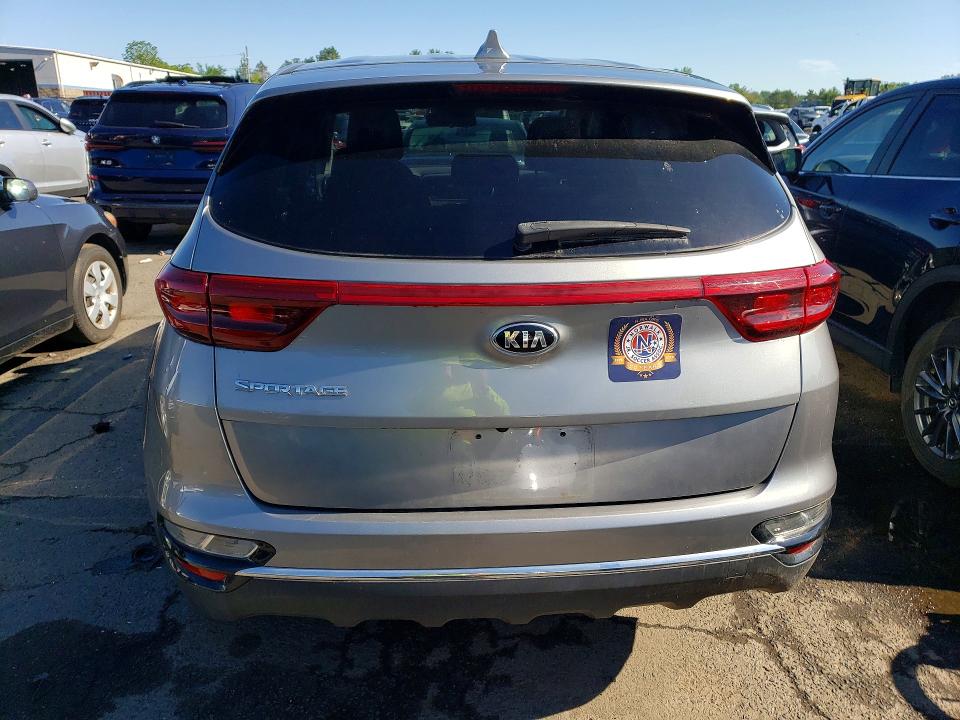 2021 Kia Sportage VIN KNDPMCAC7M7896288 COPART salvage auction — VANDALISM, Ct - Cert Of Title-Salvage, sold $5,300 on 2026-07-17 (photo 6)