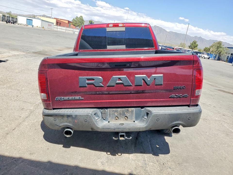 2018 Ram 1500 VIN 1C6RR7YT2JS197299 COPART salvage auction — UNDERCARRIAGE, Tx - Salvage Vehicle Title, sold $6,200 on 2026-08-14 (photo 6)