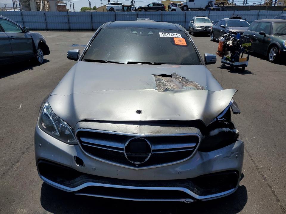 2014 Mercedes-benz E-class VIN WDDHF7GB9EA886473 COPART salvage auction — BURN, CA - SALVAGE CERTIFICATE, sold $2,650 on 2026-07-20 (photo 5)