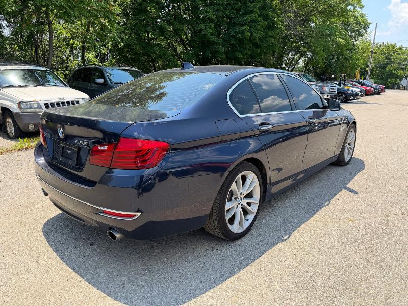 2016 BMW 5er VIN WBA5B3C55GG257873 COPART salvage auction — MINOR DENT/SCRATCHES, VA - CERTIFICATE OF TITLE (P), sold $5,600 on 2026-07-29 (photo 4)