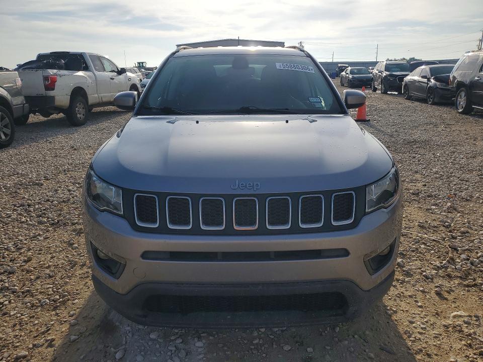 2019 Jeep Compass VIN 3C4NJDBB9KT672203 COPART salvage auction — REAR END, Tx - Salvage Vehicle Title, sold $3,150 on 2026-07-09 (photo 5)