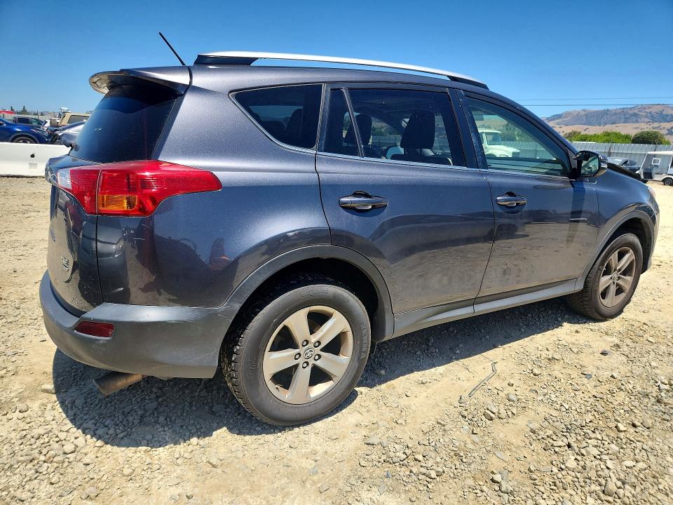 2015 Toyota VIN JTMRFREV1FD164809 COPART salvage auction — FRONT END, Ca - Salvage Certificate, sold $4,200 on 2026-07-16 (photo 3)