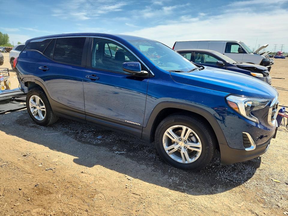 2021 Gmc Terrain VIN 3GKALMEVXML313366 COPART salvage auction — REAR END, IL - SALVAGE CERTIFICATE, sold $3,550 on 2026-07-09 (photo 4)