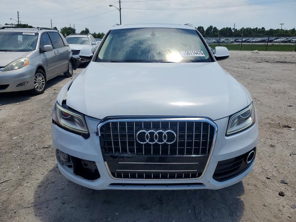 2016 Audi Q5 VIN WA1L2AFP6GA003226 COPART salvage auction — FRONT END, In - Cert Of Title-Salvage Title, sold $3,400 on 2026-07-10 (photo 5)