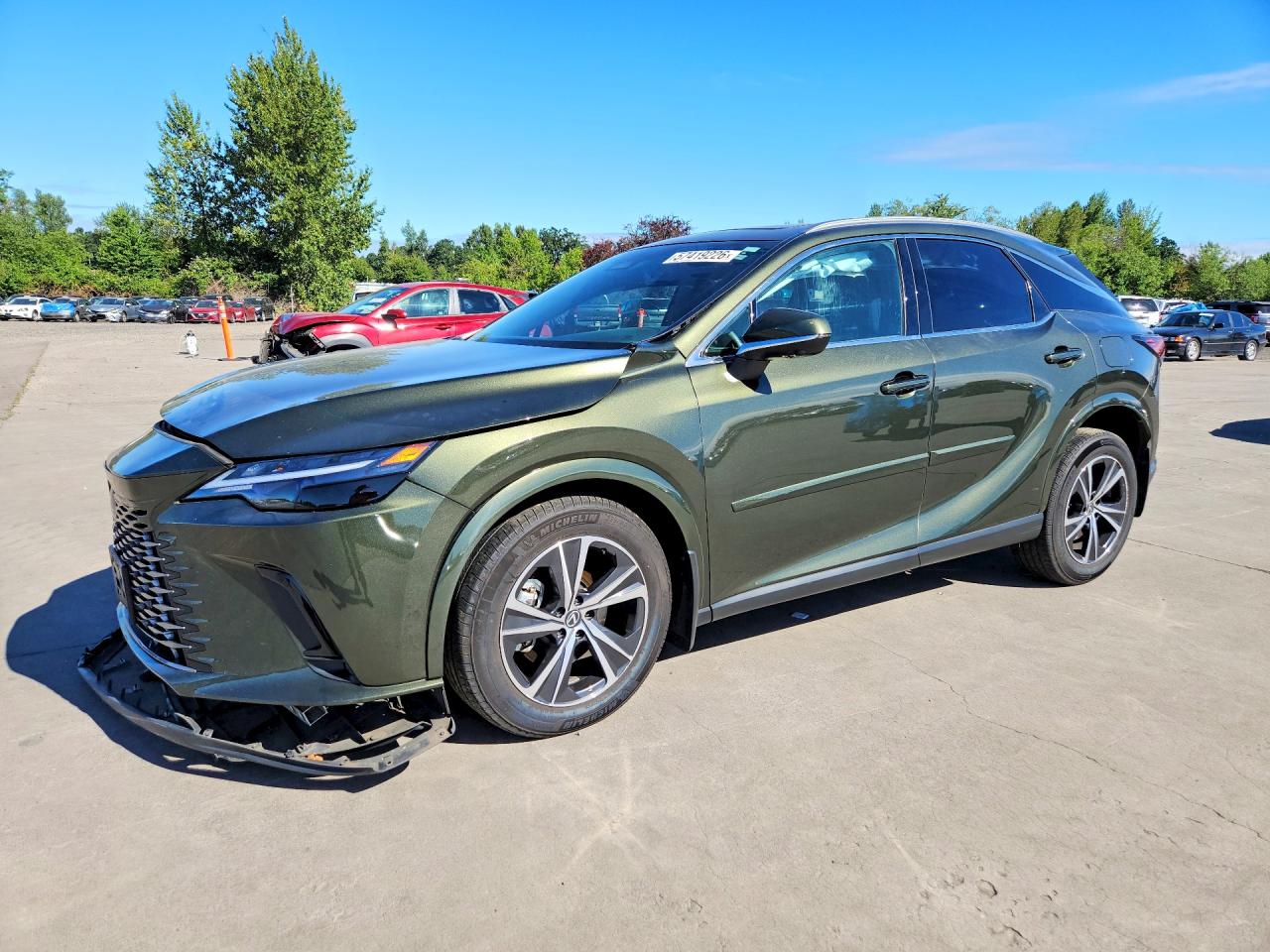 2024 Lexus RX 350h VIN 2T2BBMCA1RC028533 — COPART salvage auction photo