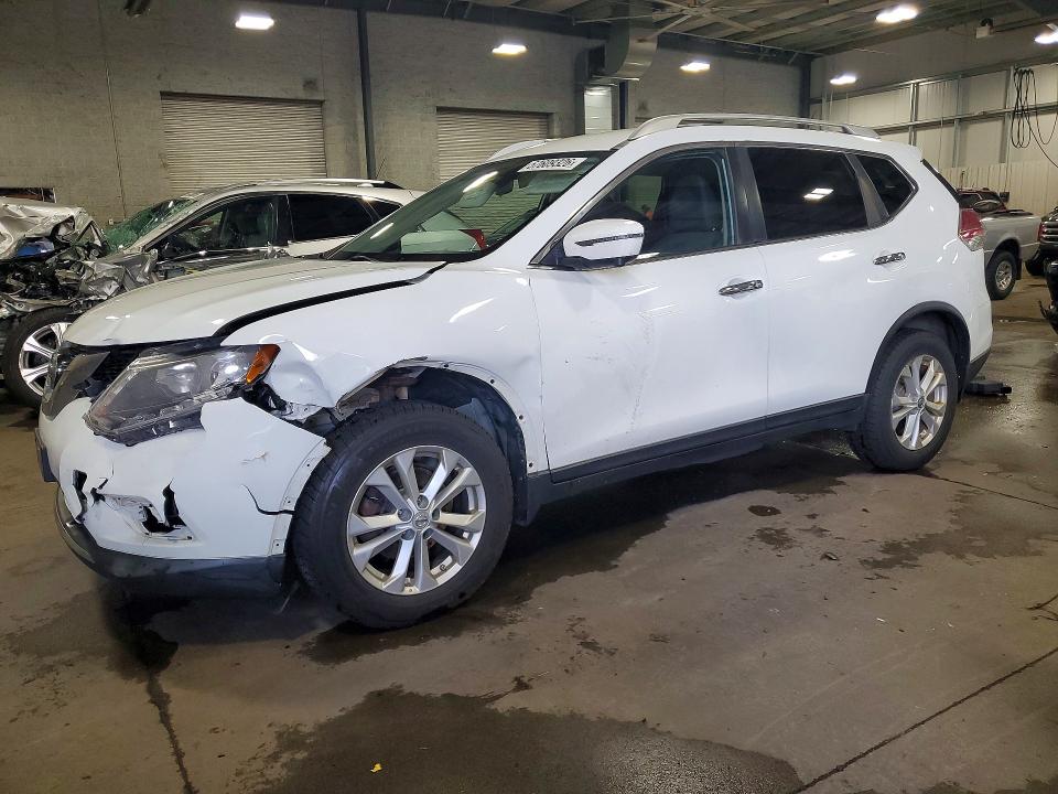 2016 Nissan VIN KNMAT2MV9GP616813 COPART salvage auction — FRONT END, Mn - Cert Of Title-Prior Salvage, sold $225 on 2026-07-28 (photo 1)