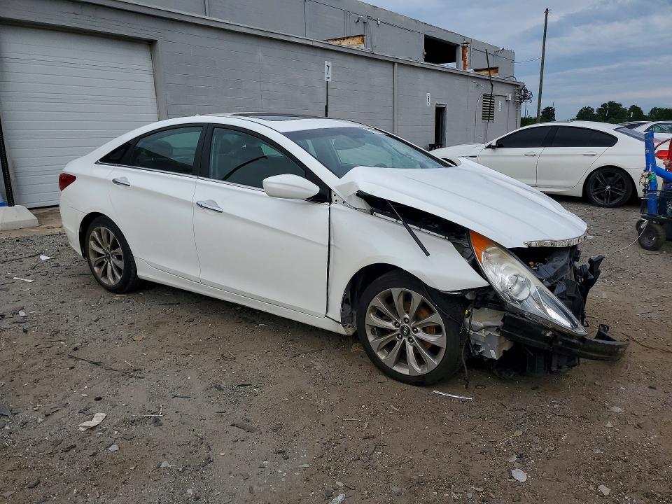 2013 Hyundai VIN 5NPEC4AC0DH701790 COPART salvage auction — FRONT END, Va - Cert Of Title - Salvage, sold $200 on 2026-07-22 (photo 4)