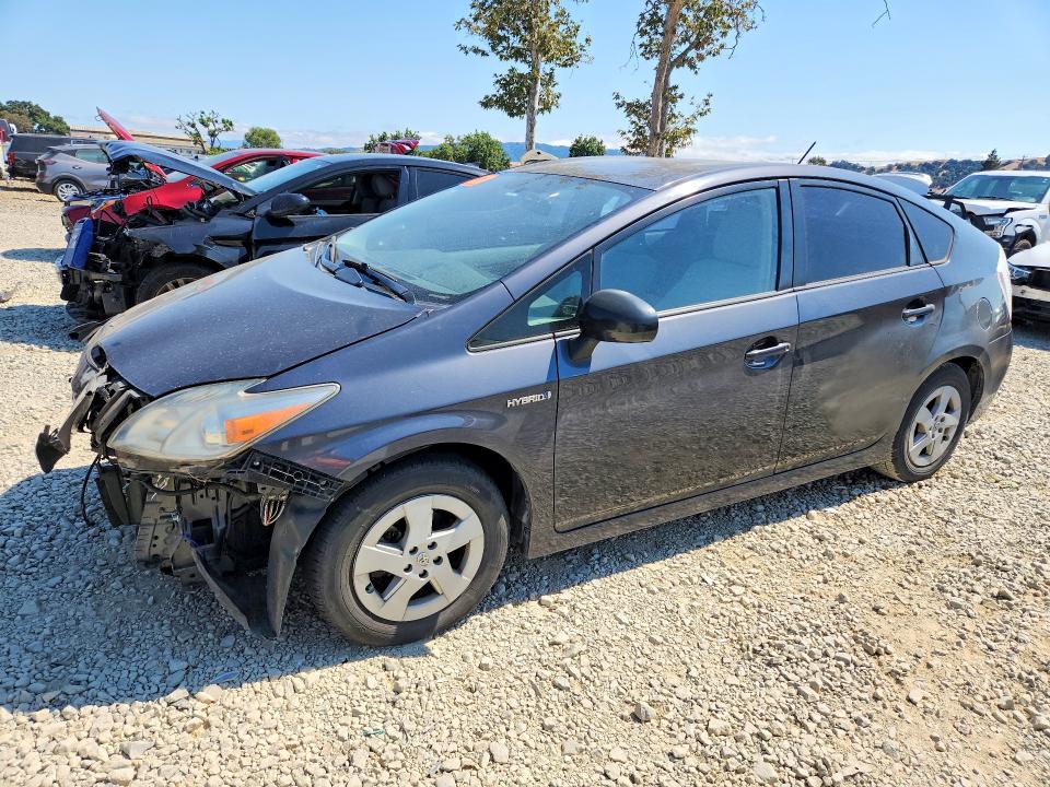 2011 Toyota Prius VIN JTDKN3DU3B1407882 COPART salvage auction — FRONT END, Ca - Salvage Certificate, sold $60 on 2026-07-21 (photo 1)