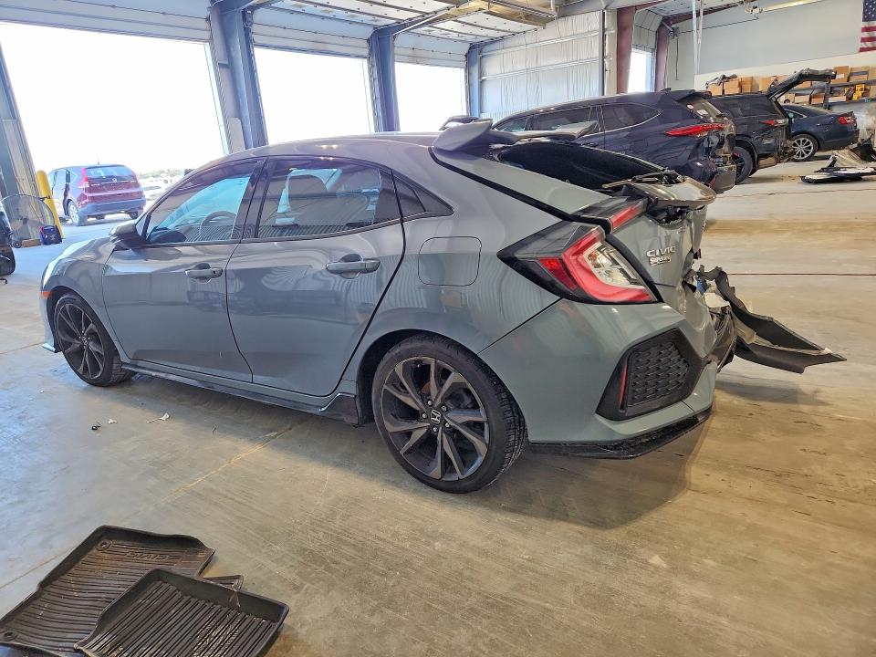 2019 Honda Civic VIN SHHFK7H40KU216129 COPART salvage auction — REAR END, Ne - Cert Of Title-Salvage, sold $3,300 on 2026-07-28 (photo 2)