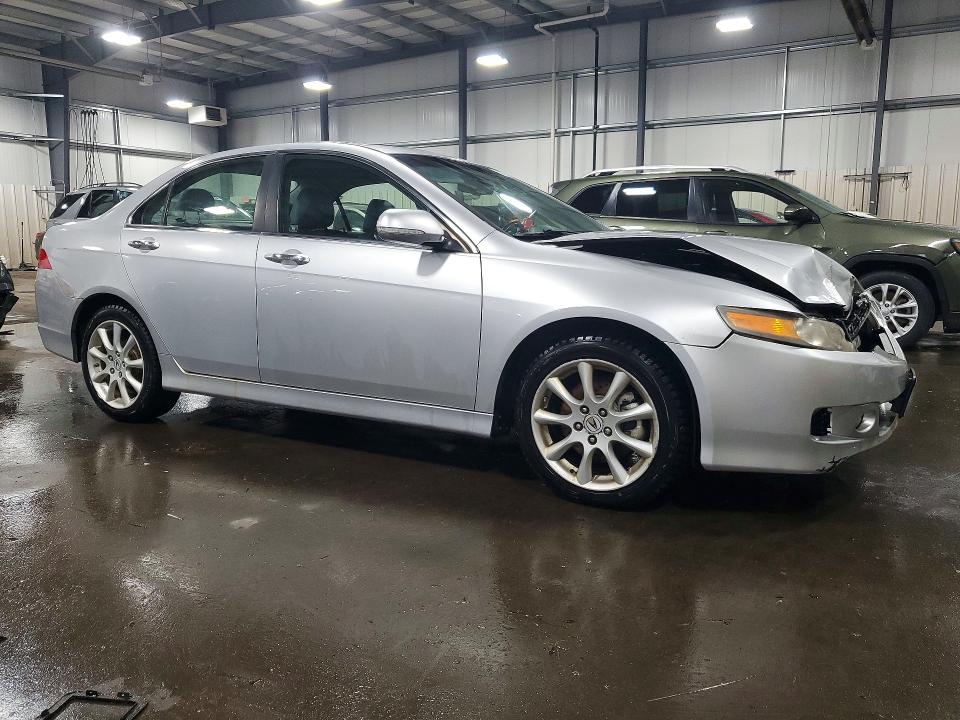2007 Acura Tsx VIN JH4CL96877C008173 COPART salvage auction — FRONT END, Mn - Cert Of Title-Prior Salvage, sold $400 on 2026-07-14 (photo 4)